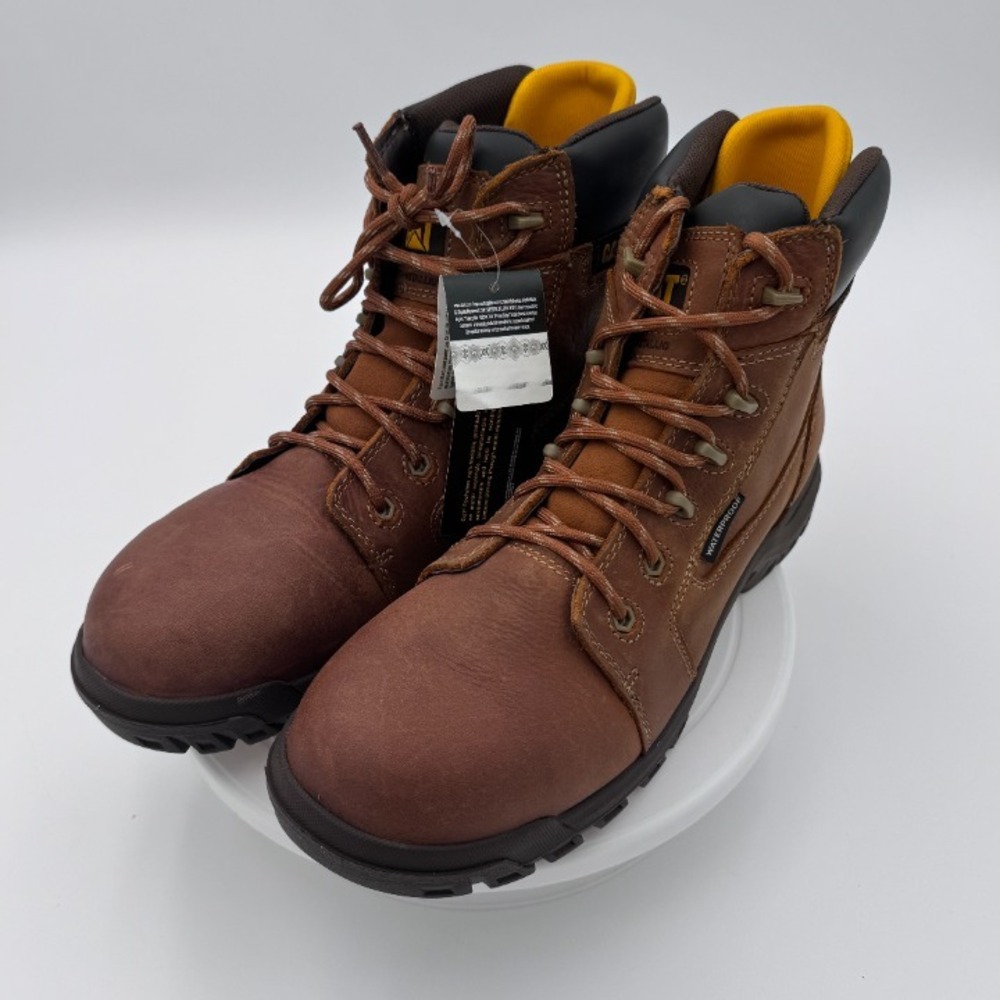 Caterpillar Waterproof Work Boots for Women Composite Toe Sz 11 - Like New‎